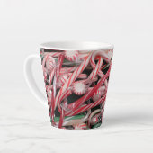 Candy Canes und Pfefferminz Weihnachtsfeiertag Milchtasse (Linke Ecke)