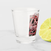 Candy Canes und Pfefferminz Weihnachtsfeiertag Schnapsglas (Links)