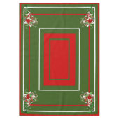 Candy Canes und Ribbons Tischdecke (Vorderseite)