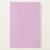 Candy Canes und Snowflakes Notizblock (Rückseite)