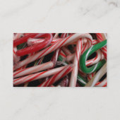 Candy Canes Visitenkarte (Rückseite)