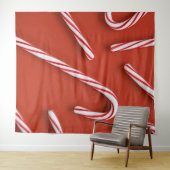 Candy Canes Wandteppich (Beispiel (Horizontal))