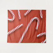 Candy Canes Wandteppich (Vorderseite (Horizontal))