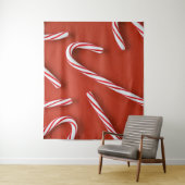Candy Canes Wandteppich (Beispiel)