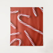 Candy Canes Wandteppich (Vorderseite)