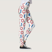 Candy Canes Weihnachtsbaumen Strumpf Urlaub Leggings (Rechts)