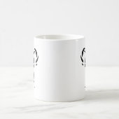 Candy Canes with Pine Needles & Bow Kaffeetasse (Mittel)