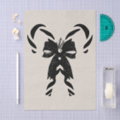 Candy Canes with Pine Needles & Bow Seidenpapier (Handwerk)