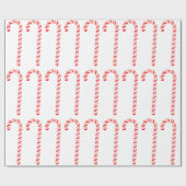 Candy Canes Wrapping Paper Geschenkpapier (Flach)