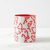 Candy Canes Zweifarbige Tasse (Mittel)
