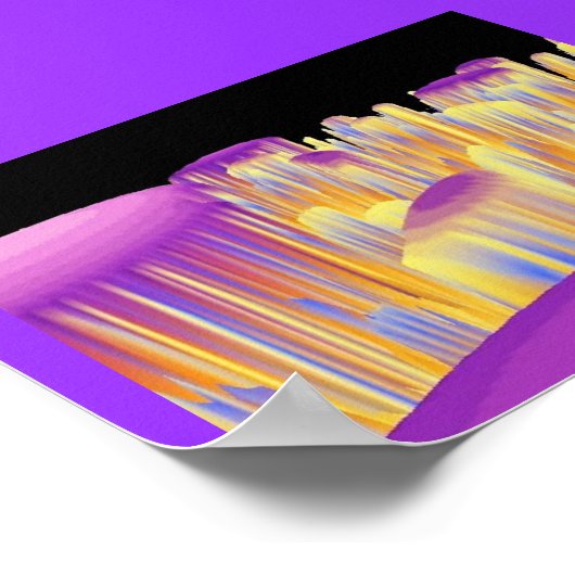 Candy Canyon Infinity Poster (Ecke)