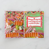 Candy Card Feiertagskarte (Innenseite)