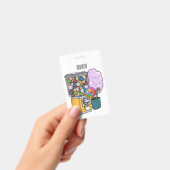 Candy Cartoon Illustration Ausweis (Handheld)