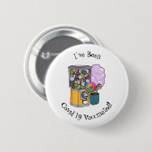 Candy Cartoon Illustration Button (Vorne & Hinten)