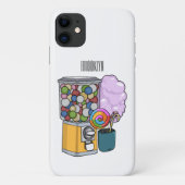 Candy Cartoon Illustration Case-Mate iPhone Hülle (Rückseite)