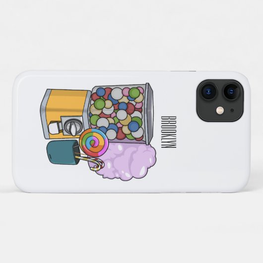 Candy Cartoon Illustration Case-Mate iPhone Hülle (Rückseite (Horizontal))