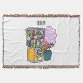 Candy Cartoon Illustration Decke (Vorderseite)