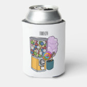 Candy Cartoon Illustration Dosenkühler (Kanne Rückseite)