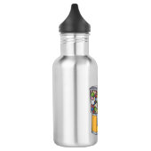 Candy Cartoon Illustration Edelstahlflasche (Links)