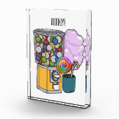 Candy Cartoon Illustration Fotoblock (Rechts)
