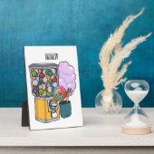 Candy Cartoon Illustration Fotoplatte (Seite)