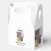 Candy Cartoon Illustration Geschenkschachtel (Geöffnet)