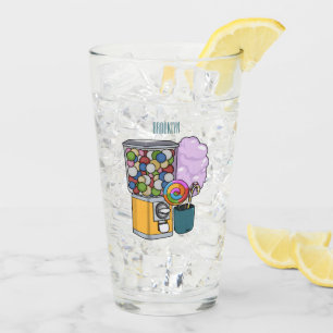 Candy Cartoon Illustration Glas