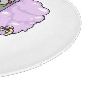 Candy Cartoon Illustration Schneidebrett (Ecke)