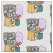 Candy Cartoon Illustration Stoff (Nahaufnahme)