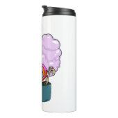 Candy Cartoon Illustration Thermosbecher (Nach rechts gedreht)