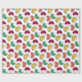 Candy Cartoon Pattern Geschenkpapier (Flach)