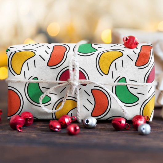 Candy Cartoon Pattern Geschenkpapier