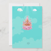 Candy Castle Einladung (Rückseite)