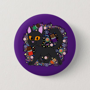 Candy Cat Button