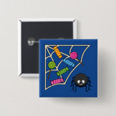 Candy Catcher Spider Button (Vorne & Hinten)