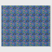 Candy Catcher Spider Geschenkpapier (Flach)