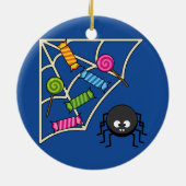 Candy Catcher Spider Keramik Ornament (Hinten)