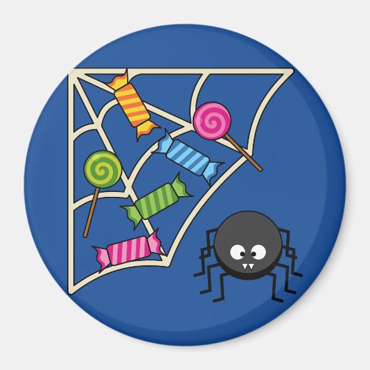 Candy Catcher Spider Magnet (Vorne)