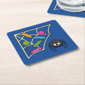 Candy Catcher Spider Rechteckiger Pappuntersetzer (angewinkelt)