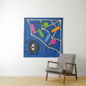 Candy Catcher Spider Wandteppich (Beispiel (Horizontal))