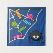 Candy Catcher Spider Wandteppich (Vorderseite)