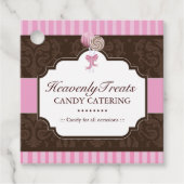 Candy Caterer Verpackungsaufkleber Geschenkanhänger (Vorderseite)
