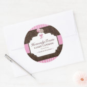 Candy Caterer Verpackungsaufkleber Runder Aufkleber (Umschlag)