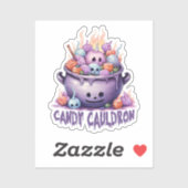 Candy Cauldron Aufkleber (Blatt)