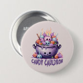 Candy Cauldron Button (Vorne & Hinten)