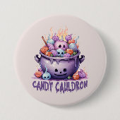 Candy Cauldron Button (Vorderseite)