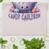 Candy Cauldron Geschirrtuch (Gefaltet)