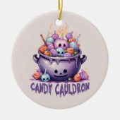 Candy Cauldron Keramik Ornament (Vorne)