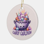 Candy Cauldron Keramik Ornament (Links)