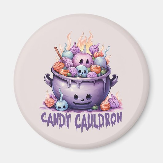 Candy Cauldron Magnet (Vorne)